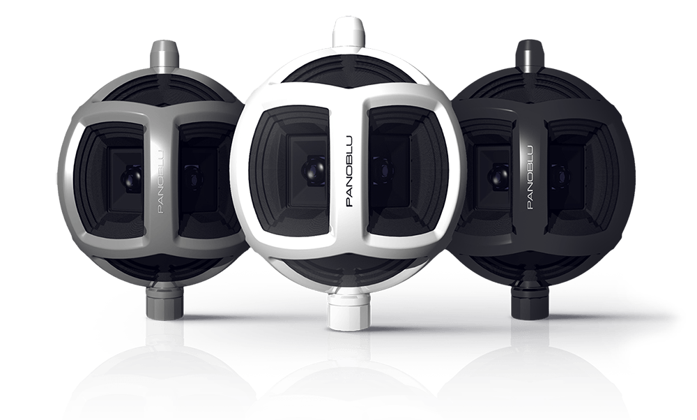 Panoblu Vision 360° Marine Camera in 3 color variations